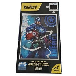 Marvel Rivals Captain America 1000 Pieces Puzzle New Sealed Bag Collectors